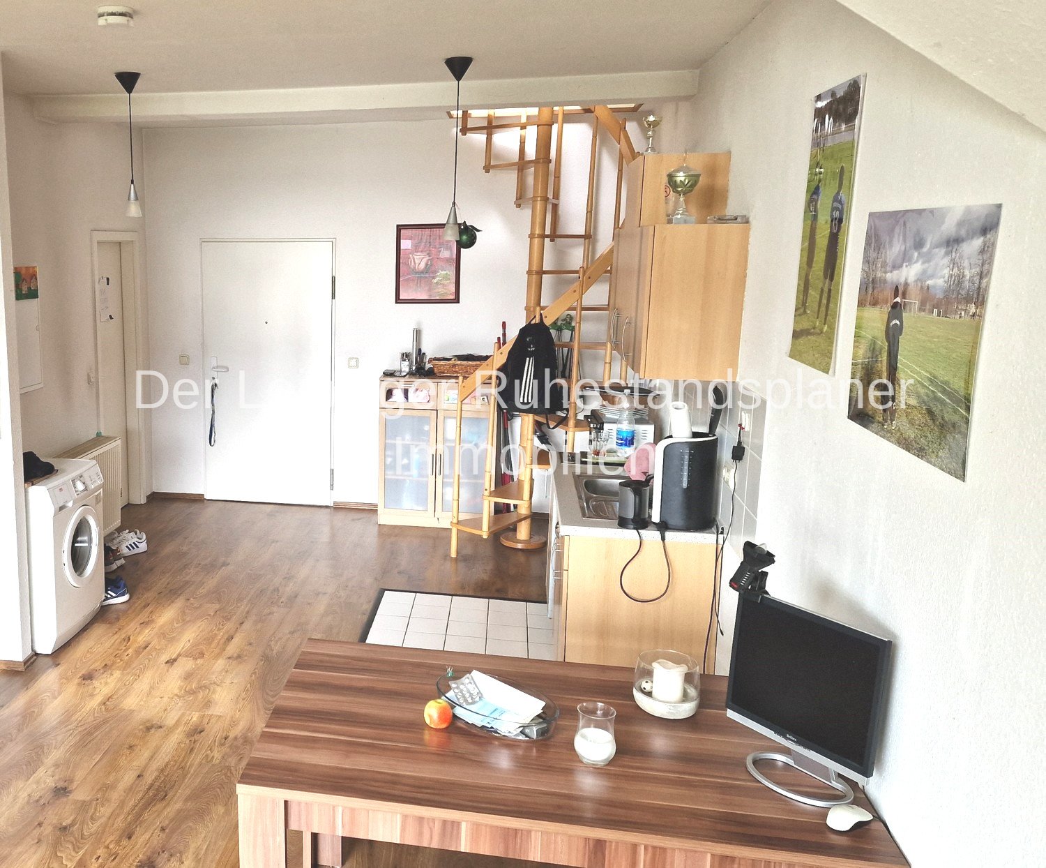 2 Raumwohnung - Maisonette - vermietet