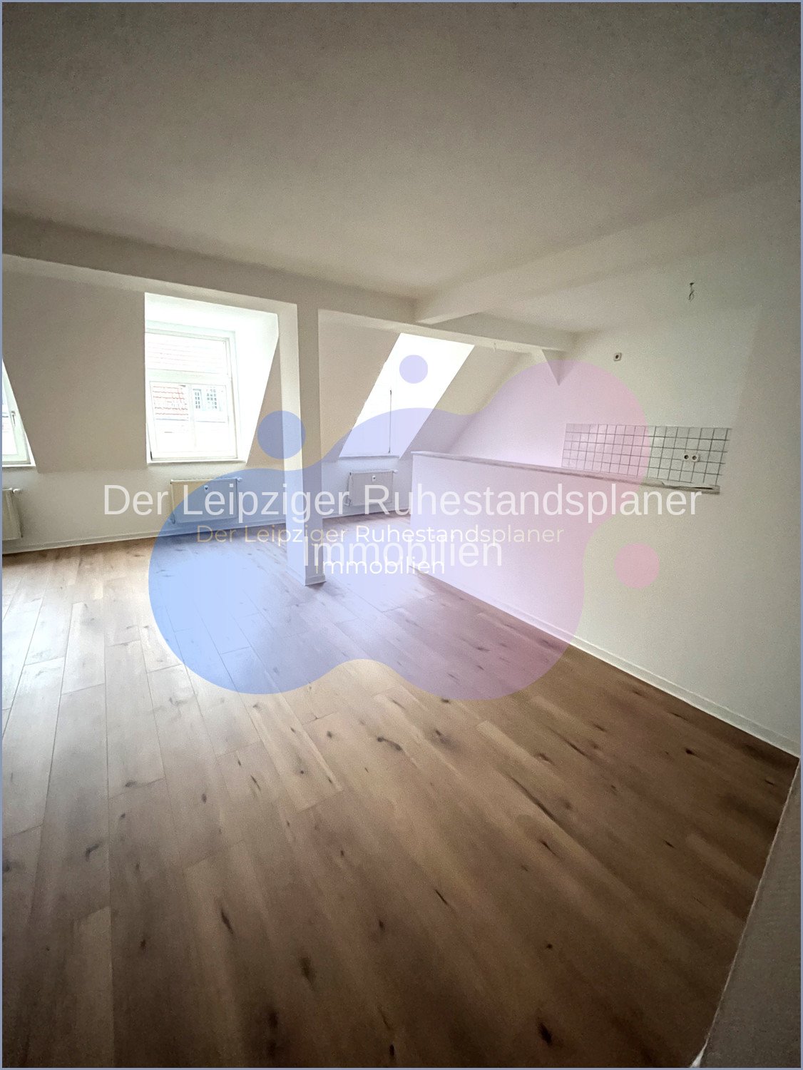 Verkauft !!! Über den Dächern von Leipzig