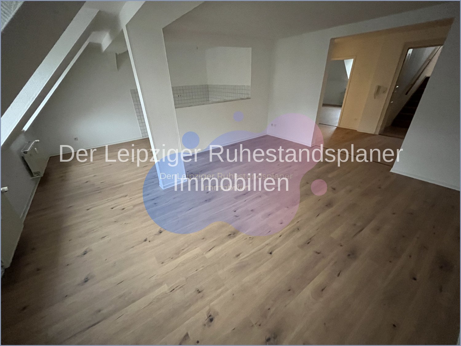 Verkauft !!! Über den Dächern von Leipzig