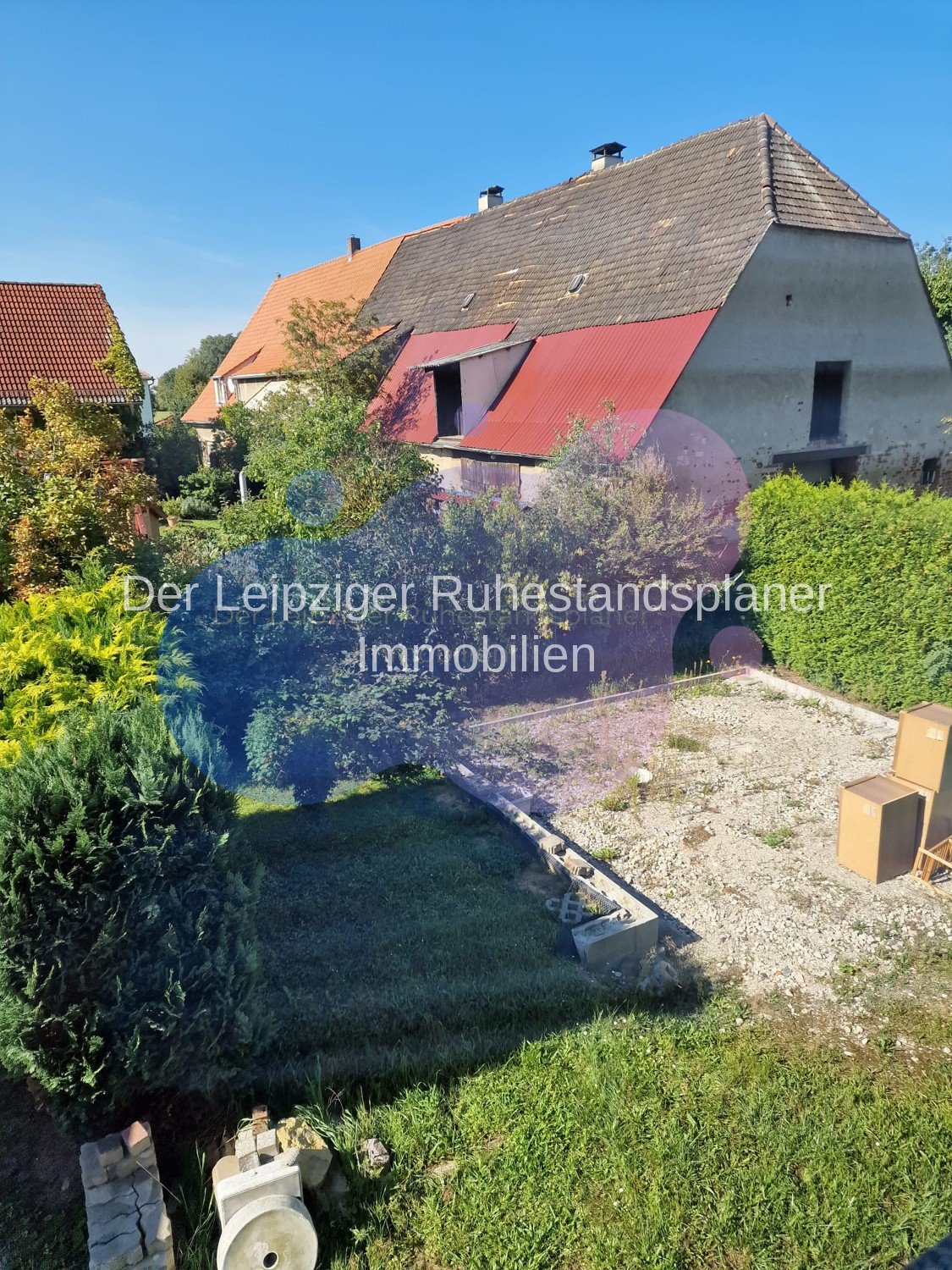 Platz für Garage/Carport Platz für Garage/Carport