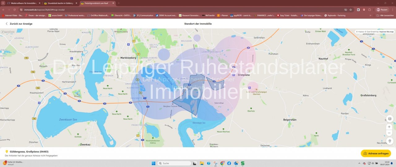 Übersichtslage Güldengossa